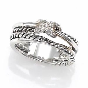 David Yurman x xover ring. Size 8